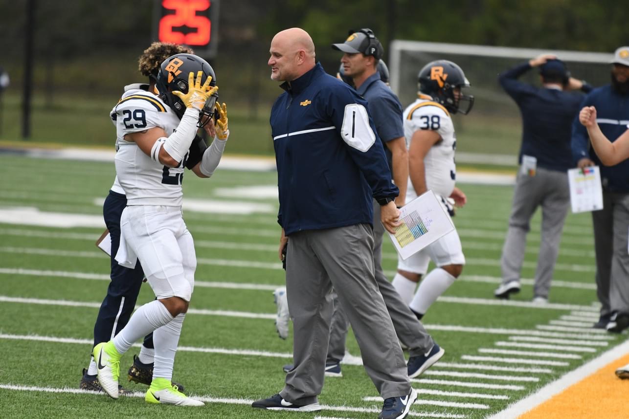 Coach Mollring on sideline